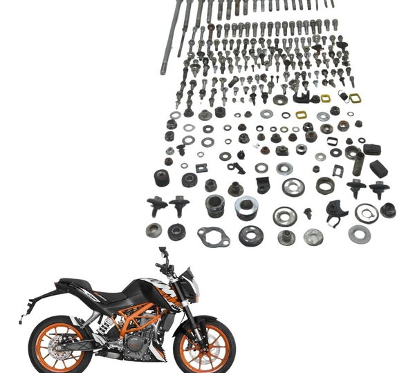 Kit Parafuso Diversos Ktm Duke 200 12-17 Original
