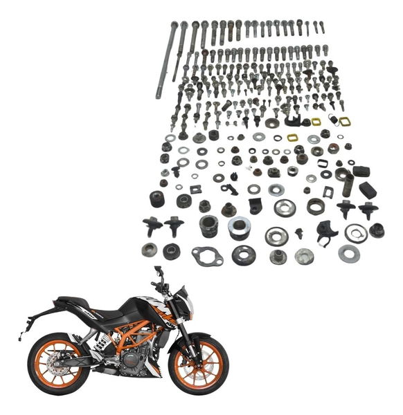 Kit Parafuso Diversos Ktm Duke 200 12-17 Original Kit Parafuso Diversos Ktm Duke 200 12-17 Original