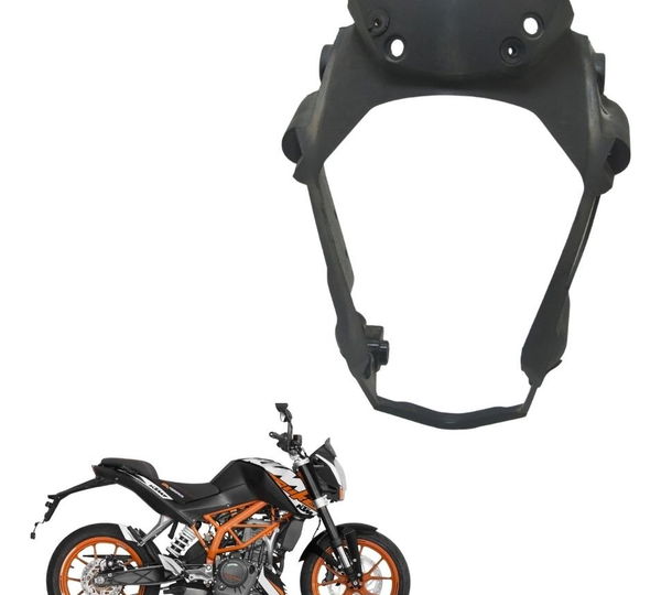 Carenagem Farol Ktm Duke 200 12-17 Original Preto