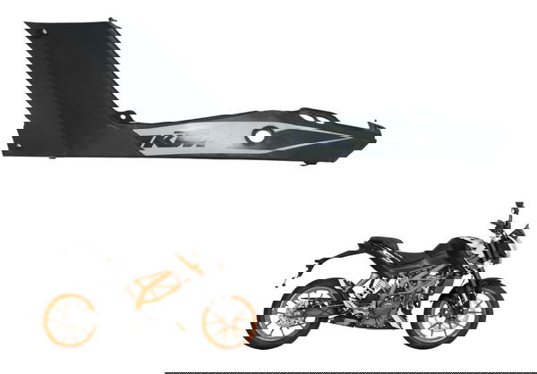 Carenagem Rabeta Esquerda Ktm Duke 200 12-17 Original Preto Carenagem Rabeta Esquerda Ktm Duke 200 12-17 Original Preto