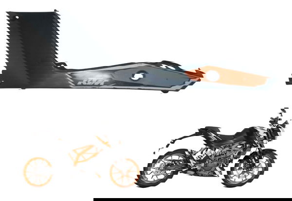 Carenagem Rabeta Esquerda Ktm Duke 200 12-17 Original Carenagem Rabeta Esquerda Ktm Duke 200 12-17 Original