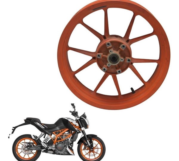 Roda Traseira Ktm Duke 200 12-17 Original