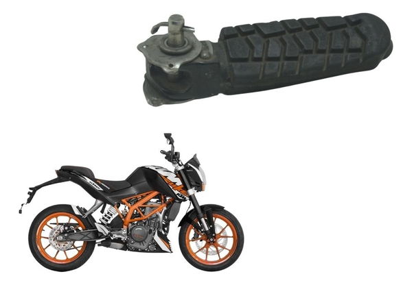 Pedaleira Dianteira Dir C/avaria Ktm Duke 200 12-17 Original Pedaleira Dianteira Dir C/avaria Ktm Duke 200 12-17 Original