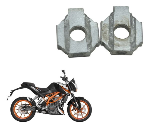 Par Esticador Corrente Ktm Duke 200 12-17 Original Par Esticador Corrente Ktm Duke 200 12-17 Original