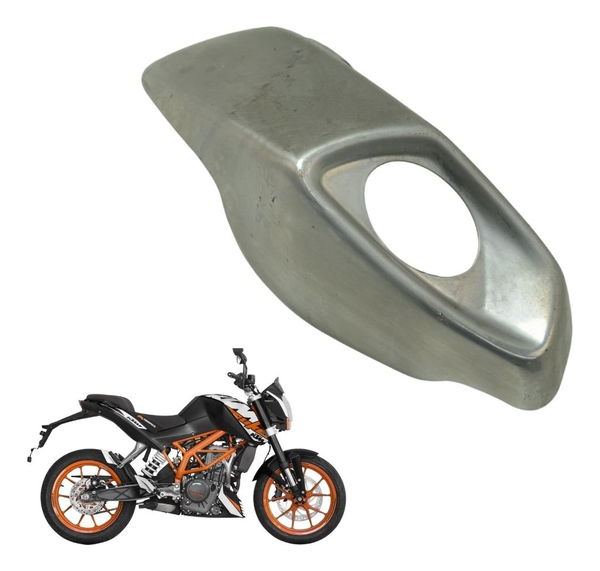 Capa Ponteira Escape Ktm Duke 200 12-17 Original Capa Ponteira Escape Ktm Duke 200 12-17 Original