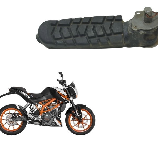 Pedaleira Dianteira Esq C/avaria Ktm Duke 200 12-17 Original