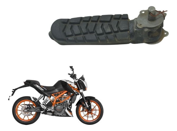 Pedaleira Dianteira Esq C/avaria Ktm Duke 200 12-17 Original Pedaleira Dianteira Esq C/avaria Ktm Duke 200 12-17 Original