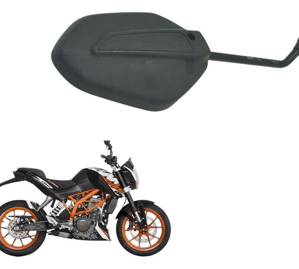Espelho Esquerdo C/avaria Ktm Duke 200 12-17 Original