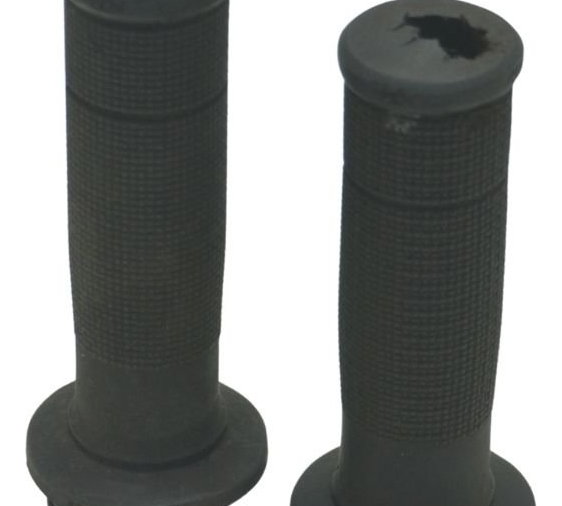 Par Manoplas C/avaria Ktm Duke 200 12-17 Original Preto