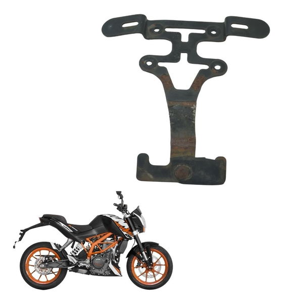 Suporte Placa C/detalhes Ktm Duke 200 12-17 Original
