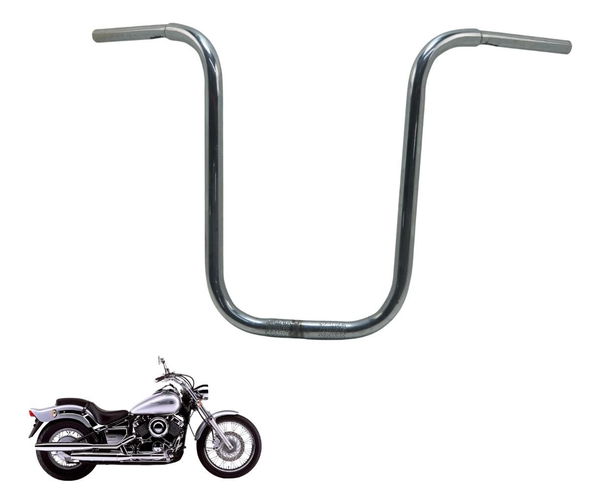 Guidão Seca Sovaco Recuperado Yamaha Drag Star Xvs 650 98-08 Guidão Seca Sovaco Recuperado Yamaha Drag Star Xvs 650 98-08