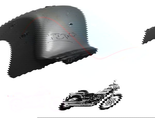 Paralama Traseiro C/detalhes Yamaha Drag Star Xvs 650 98-08 Paralama Traseiro C/detalhes Yamaha Drag Star Xvs 650 98-08