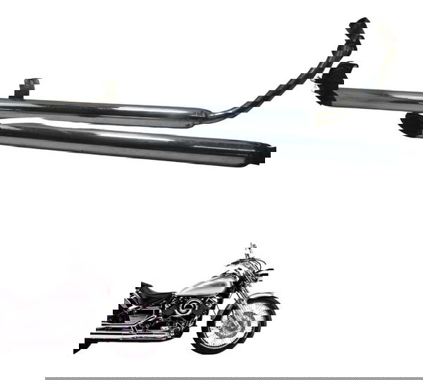 Par Escape Esportiva Yamaha Drag Star Xvs 650 98-08