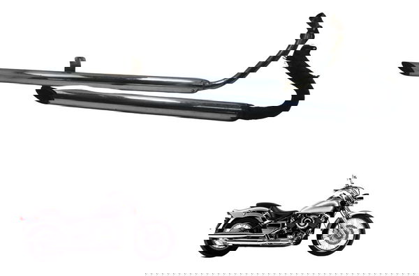 Par Escape Esportiva Yamaha Drag Star Xvs 650 98-08 Par Escape Esportiva Yamaha Drag Star Xvs 650 98-08