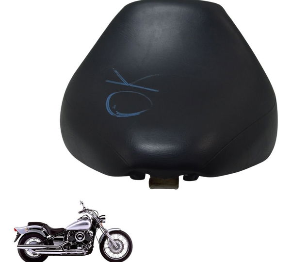 Banco Dianteiro Yamaha Drag Star Xvs 650 98-08 Original Preto