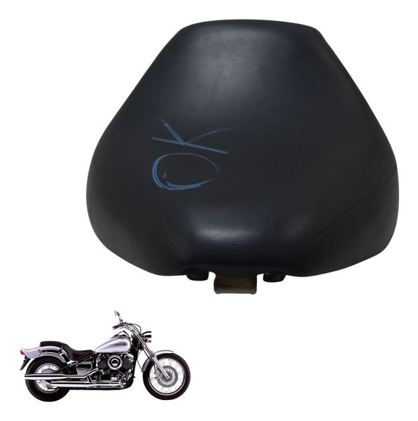 Banco Dianteiro Yamaha Drag Star Xvs 650 98-08 Original Preto Banco Dianteiro Yamaha Drag Star Xvs 650 98-08 Original Preto