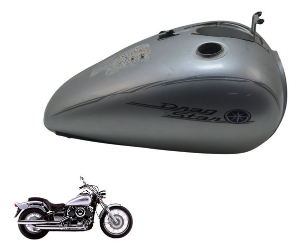 Tanque Combustível C/ Avaria Yamaha Drag Star Xvs 650 98-08 Tanque Combustível C/ Avaria Yamaha Drag Star Xvs 650 98-08