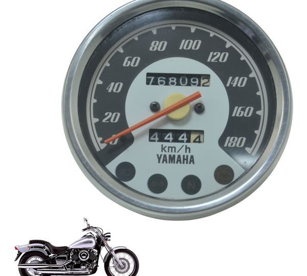 Console Painel (76809,2 Km) Yamaha Drag Star Xvs 650 98-08