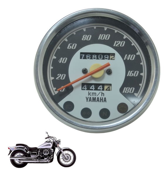 Console Painel (76809,2 Km) Yamaha Drag Star Xvs 650 98-08 Console Painel (76809,2 Km) Yamaha Drag Star Xvs 650 98-08