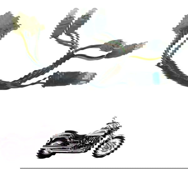 Chicote Painel Yamaha Drag Star Xvs 650 98-08 Original