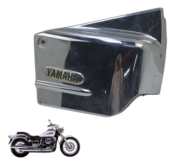 Tampa Lateral Direita Yamaha Drag Star Xvs 650 98-08 Origina Tampa Lateral Direita Yamaha Drag Star Xvs 650 98-08 Origina