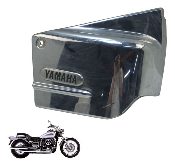 Tampa Lateral Dir C/det Yamaha Drag Star Xvs 650 98-08 Orig Tampa Lateral Dir C/det Yamaha Drag Star Xvs 650 98-08 Orig