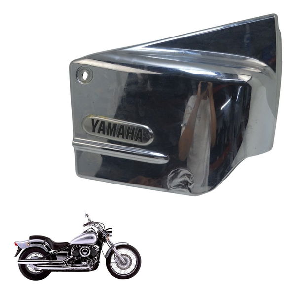 Tampa Lateral Direita C/ Deta Yamaha Drag Star Xvs 650 98-08 Tampa Lateral Direita C/ Deta Yamaha Drag Star Xvs 650 98-08