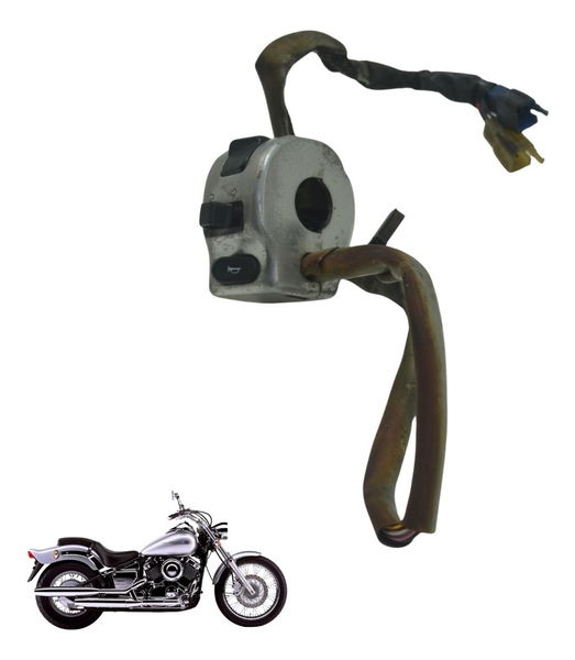 Chave Punho Luz C/avaria Yamaha Drag Star Xvs 650 98-08 Orig