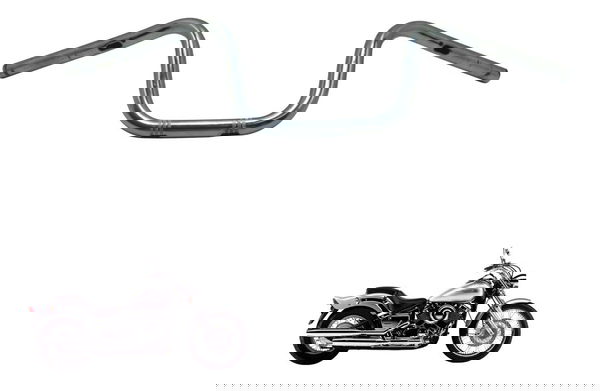 Guidão Empenado Yamaha Drag Star Xvs 650 98-08 Original Guidão Empenado Yamaha Drag Star Xvs 650 98-08 Original