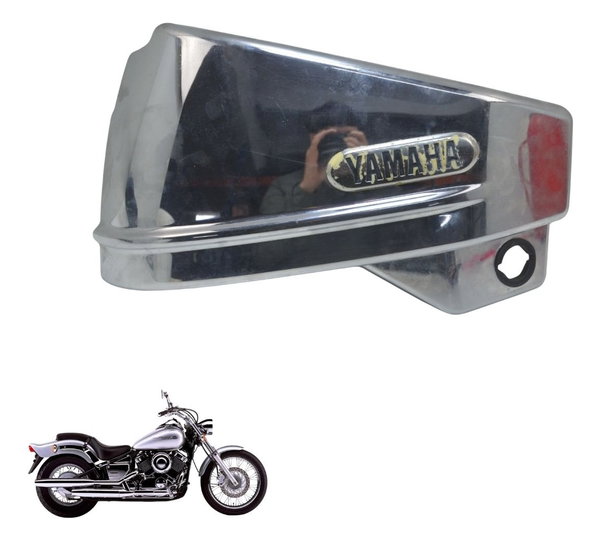 Tampa Lateral Esquerda Yamaha Drag Star Xvs 650 98-08 Origin