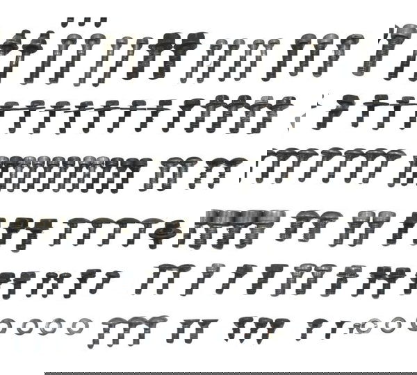 Kit Parafuso Diversos Yamaha Drag Star Xvs 650 98-08 Origina