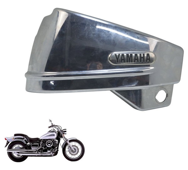 Tampa Lateral Esquerda Yamaha Drag Star Xvs 650 98-08 Origin