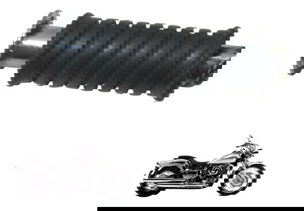 Pedaleira Traseira Yamaha Drag Star Xvs 650 98-08 Original Pedaleira Traseira Yamaha Drag Star Xvs 650 98-08 Original