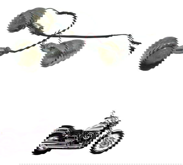 Jogo Pisca Paralelo Yamaha Drag Star Xvs 650 98-08