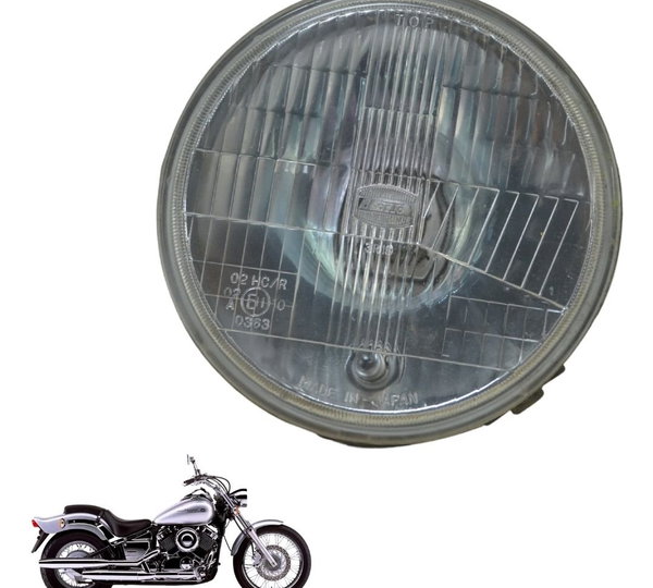 Farol Bloco Óptico Yamaha Drag Star Xvs 650 98-08 Original