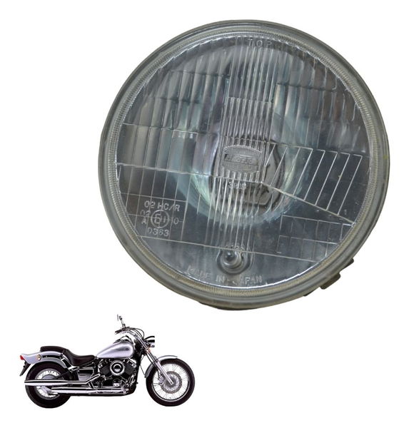 Farol Bloco Óptico Yamaha Drag Star Xvs 650 98-08 Original Farol Bloco Óptico Yamaha Drag Star Xvs 650 98-08 Original