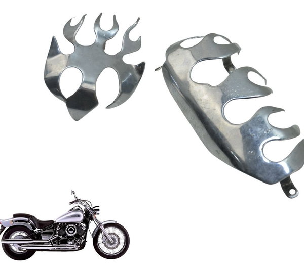 Par Acabamento Acessorio Yamaha Drag Star Xvs 650 98-08