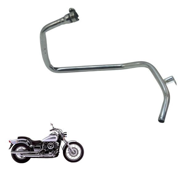 Cano Conexão Resp C/det Motor Yamaha Drag Star Xvs 650 98-08 Cano Conexão Resp C/det Motor Yamaha Drag Star Xvs 650 98-08