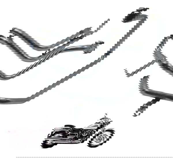 Kit Conexão Respiro Motor Yamaha Drag Star Xvs 650 98-08 Ori Kit Conexão Respiro Motor Yamaha Drag Star Xvs 650 98-08 Ori