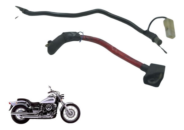 Cabo +/- Bateria Yamaha Drag Star Xvs 650 98-08 Original