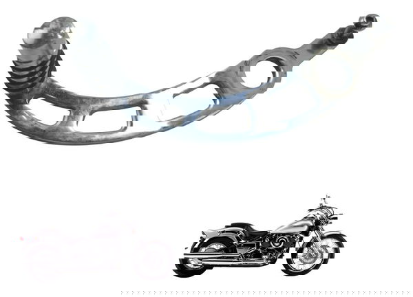 Pedal Freio C/detalhe Dalavas Yamaha Drag Star Xvs 650 98-08