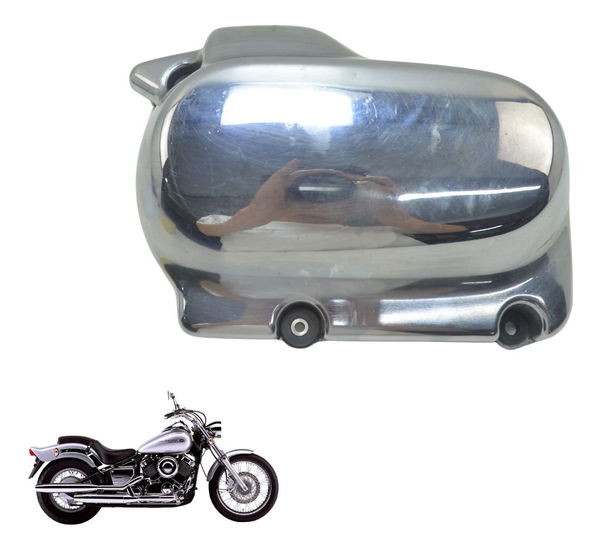 Acabamento Tampa Motor Esq Yamaha Drag Star Xvs 650 98-08
