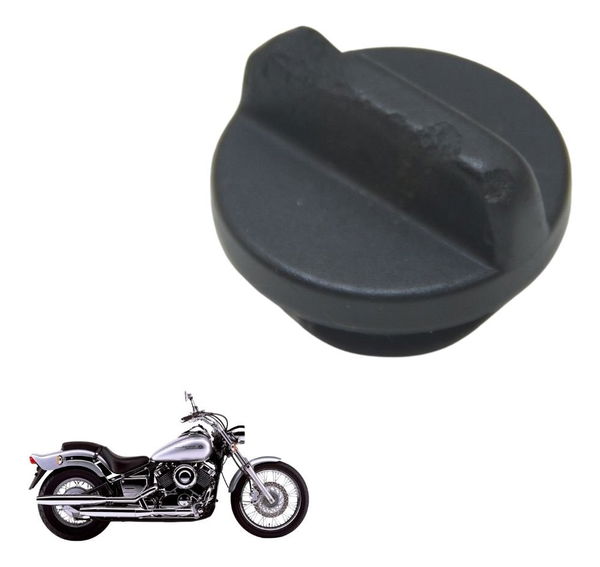 Tampa Óleo C/detalhe Yamaha Drag Star Xvs 650 98-08 Original
