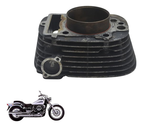 Cilindro Pistão E Anéis Diant Yamaha Drag Star Xvs 650 98-08