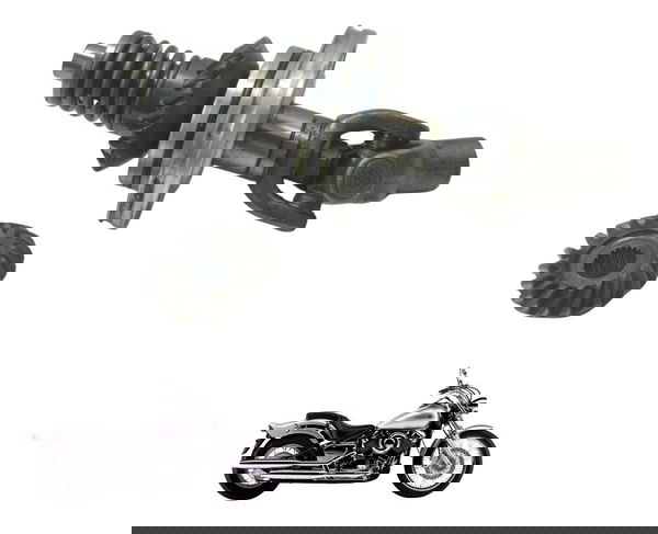 Eixo Cruzeta Cardãn Yamaha Drag Star Xvs 650 98-08 Original