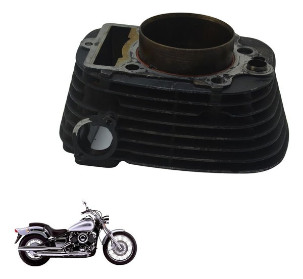 Cilindro Pistão E Anéis Yamaha Drag Star Xvs 650 98-08 Origi