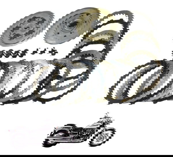 Cubo Disco Platô Embreagem Yamaha Drag Star Xvs 650 98-08