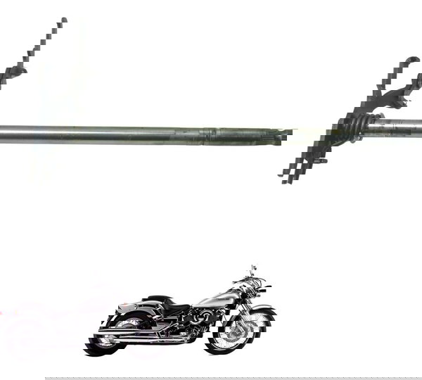 Eixo Seletor Marcha Yamaha Drag Star Xvs 650 98-08 Original