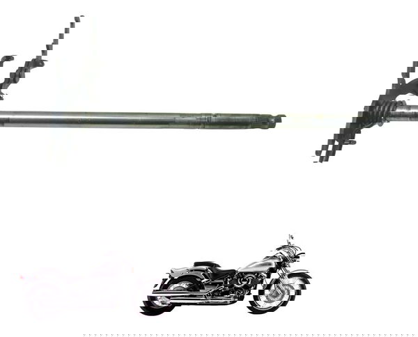 Eixo Seletor Marcha Yamaha Drag Star Xvs 650 98-08 Original