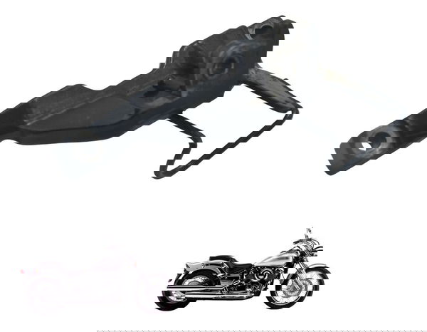 Suporte Pedal Descanso Later Yamaha Drag Star Xvs 650 98-08